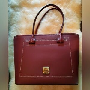 Dooney & Bourke Burgundy Tote Bag